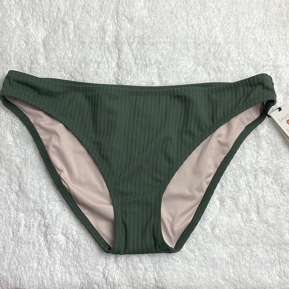 Shade & Shore Green Bikini Bottom Hipster sz XL